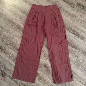 Abercrombie & Fitch Linen Cotton Trousers